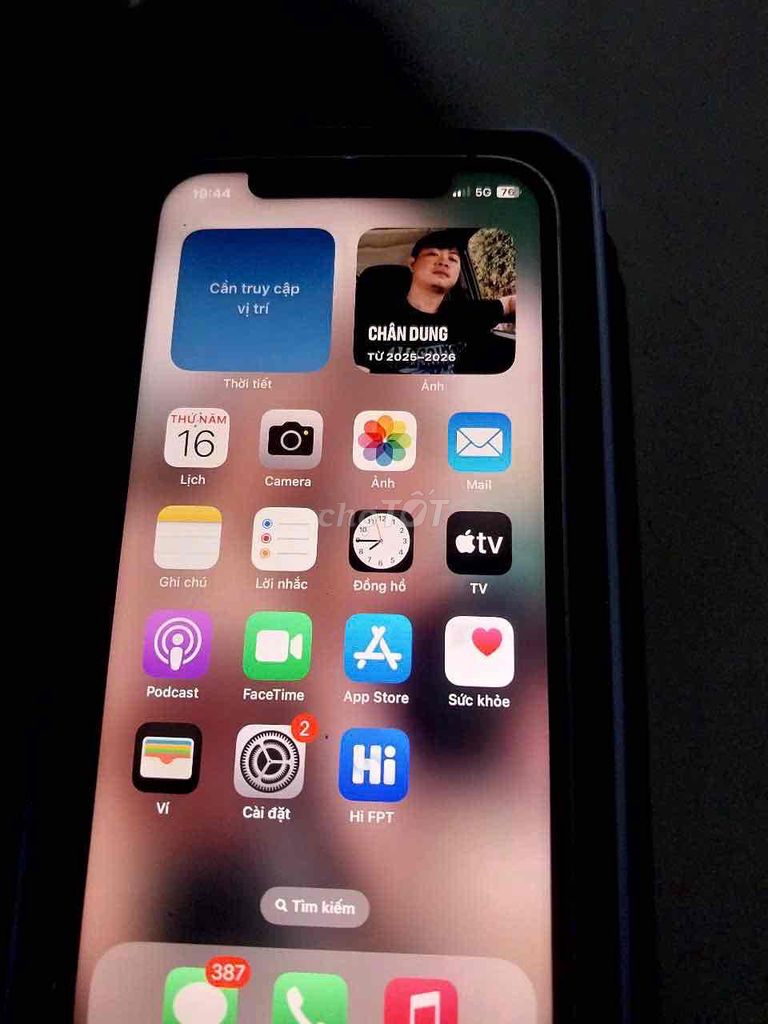 Apple iPhone 12 128GB Trắng Đã sử dụng. Mua bán Điện thoại tại Quận Bình Tân Tp Hồ Chí Minh được đăng bởi Hoàng gà tre hình 1