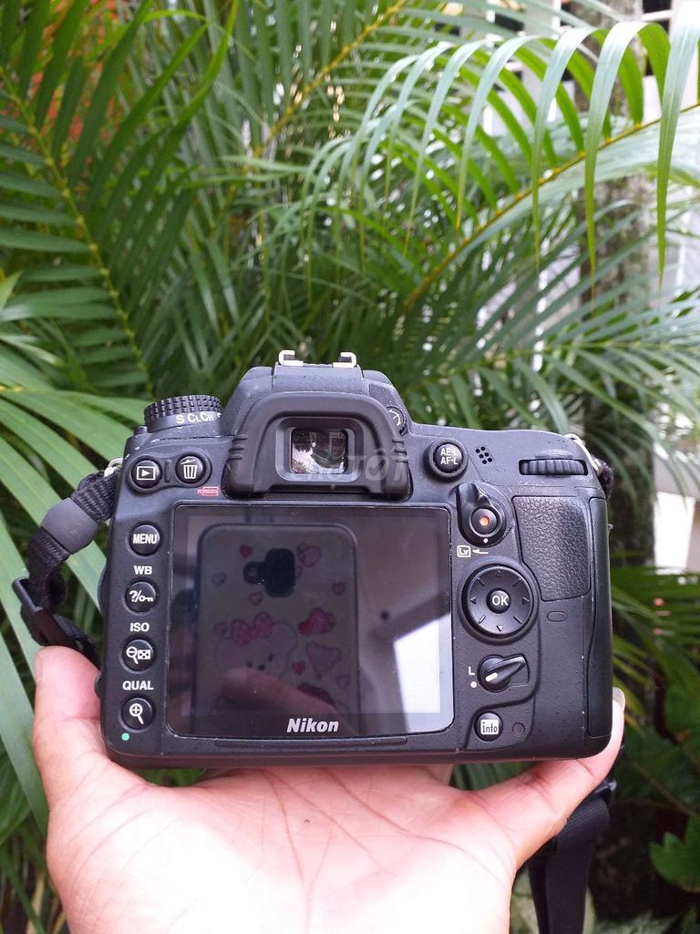 D7000 lens 18/70 full phụ kiện