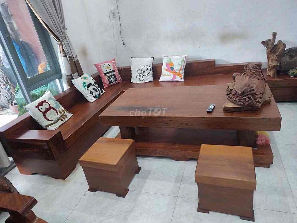 Bộ phản gỗ nguyên khối ( gỗ Cẩm Hồng). Mua bán Nội thất, đồ gia dụng khác tại Quận Ngũ Hành Sơn Đà Nẵng được đăng bởi Tuan Kiet hình 2