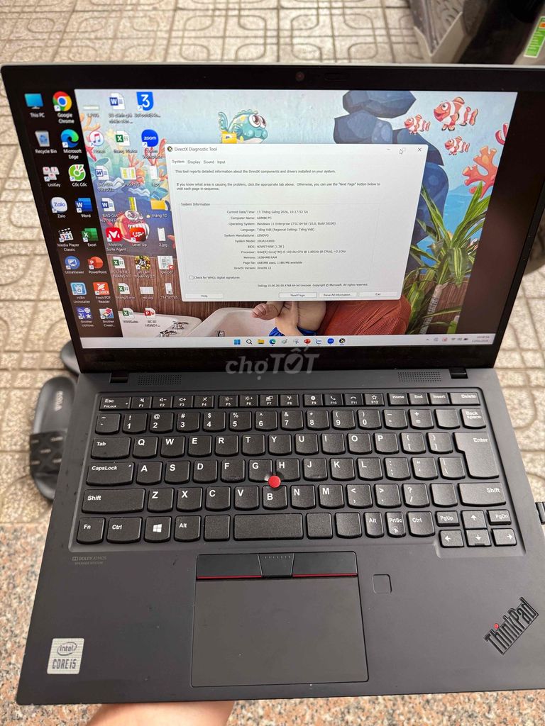 Lenovo ThinkPad X1 Carbon Gen 8 i5 16GB/512GB. Mua bán Laptop tại Thành phố Dĩ An Bình Dương được đăng bởi anh hình 1