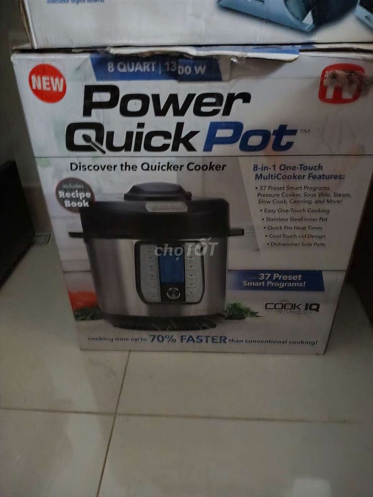 sài điện 110Nồi áp suất điện Power Quick Pot 8 Qu. Mua bán Bếp, lò, đồ điện nhà bếp tại Huyện Gò Dầu Tây Ninh được đăng bởi  Lộc hình 1