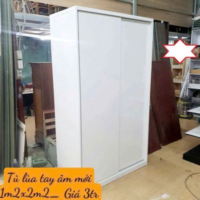Tủ quần áo 2 cánh cửa lùa tay âm 1m2x2m tồn kho. Mua bán Tủ, kệ gia đình tại Quận Bình Tân Tp Hồ Chí Minh được đăng bởi Đoàn Thanh Nhàn