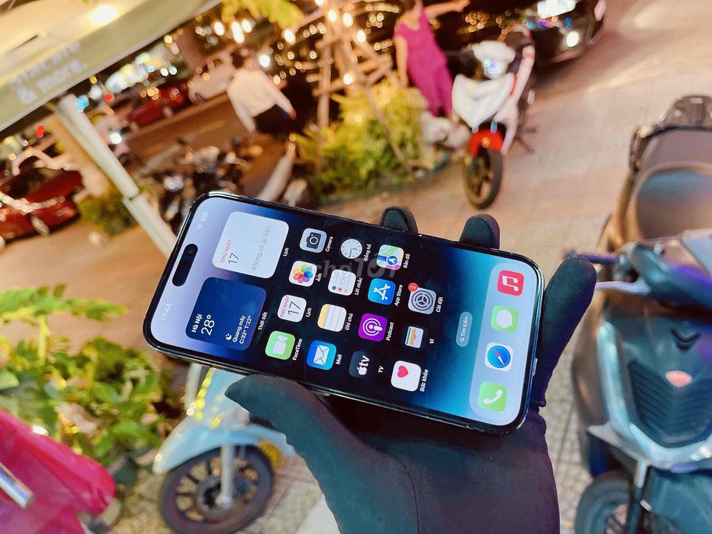 iPhone 14 Pro Max 128G quốc tế Mỹ keng pin 100%. Mua bán Điện thoại tại Quận Hải Châu Đà Nẵng được đăng bởi TUẤN LUXURY MOBILE ĐÀ NẴNG hình 1