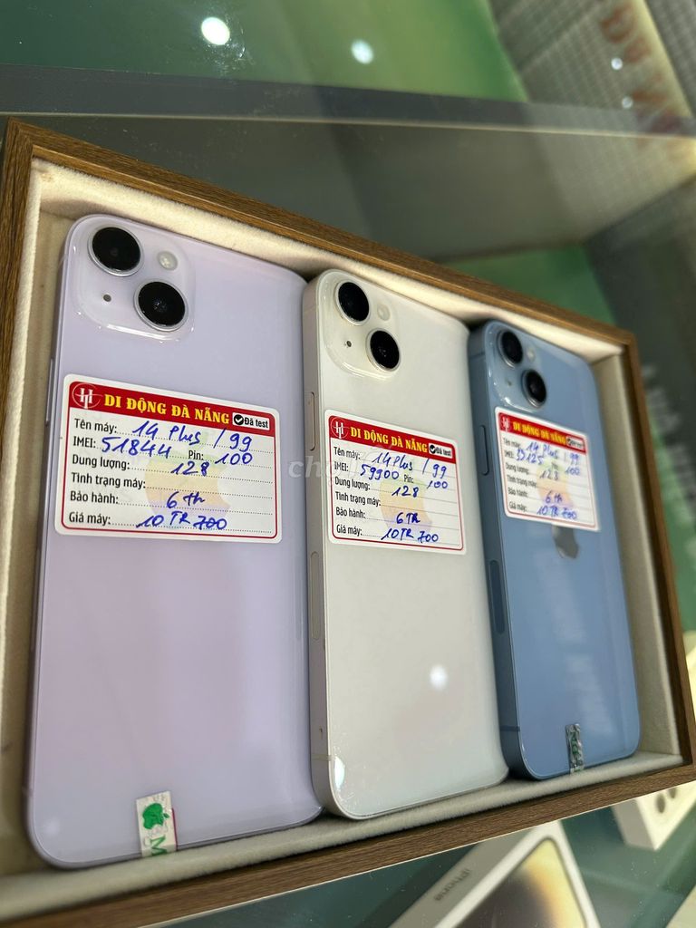 Apple iPhone 14 Plus 128GB. Mua bán Điện thoại tại Quận Thanh Khê Đà Nẵng được đăng bởi Di Động Đà Nẵng 67 Phạm Văn Nghị hình 1