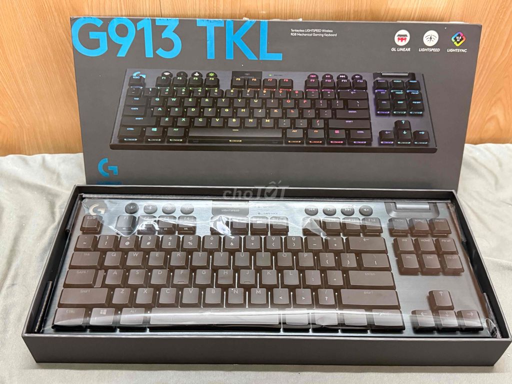 Bàn phím cơ Logitech G913 TKL Xám. Mua bán Phụ kiện (Màn hình, Chuột...) tại Huyện Hóc Môn Tp Hồ Chí Minh được đăng bởi Mr Linh hình 1