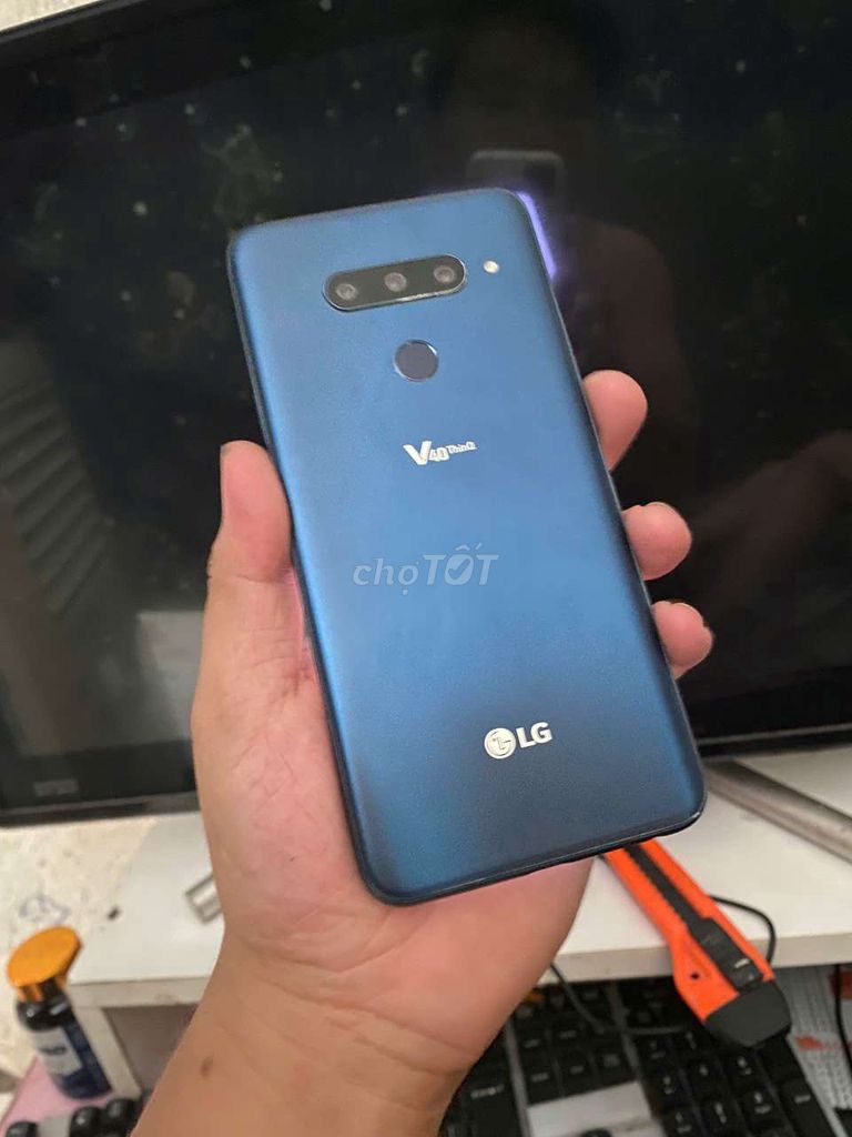 LG V40 ThinQ 64GB Xanh. Mua bán Điện thoại tại Huyện Bình Chánh Tp Hồ Chí Minh được đăng bởi Đạt Lx hình 1