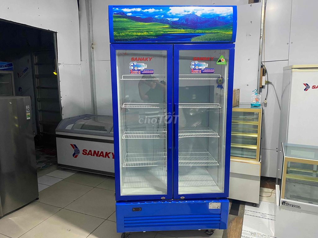 Tủ mát Sanaky Inverter 1000L Xanh. Mua bán Tủ lạnh tại Quận Tân Phú Tp Hồ Chí Minh được đăng bởi mai oanh hình 1
