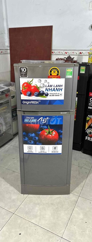 Tủ lạnh Sharp 180L k bám tuyết bh3tháng bao ship. Mua bán Tủ lạnh tại Quận Bình Tân Tp Hồ Chí Minh được đăng bởi Điện Lạnh Phúc Thịnh hình 1
