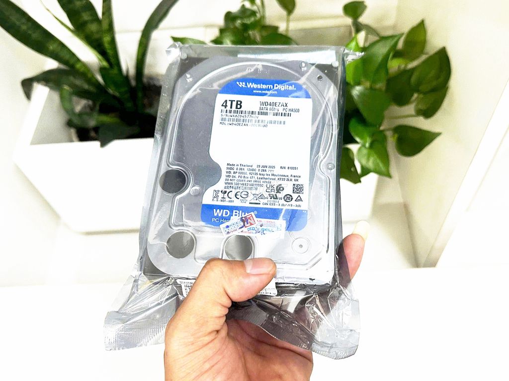 Về thêm cái HDD 4TB new bảo hành hãng wd 24th. Mua bán Linh kiện (RAM, Card...) tại Quận Hải Châu Đà Nẵng được đăng bởi Thiên An  hình 1
