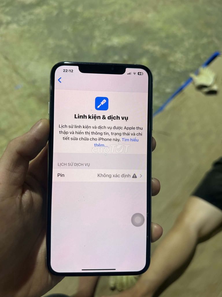 Apple iPhone Xs Max 64GB Trắng Lưng vỡ. Mua bán Điện thoại tại Huyện Xuân Lộc Đồng Nai được đăng bởi long đoàn hình 1