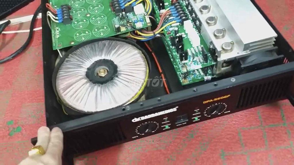 Cục đẩy công suất DK DARDANKINGS DPA-550GF Đen. Mua bán Tivi, Âm thanh tại Quận Gò Vấp Tp Hồ Chí Minh được đăng bởi Nguyễn Hữu Hùng hình 1