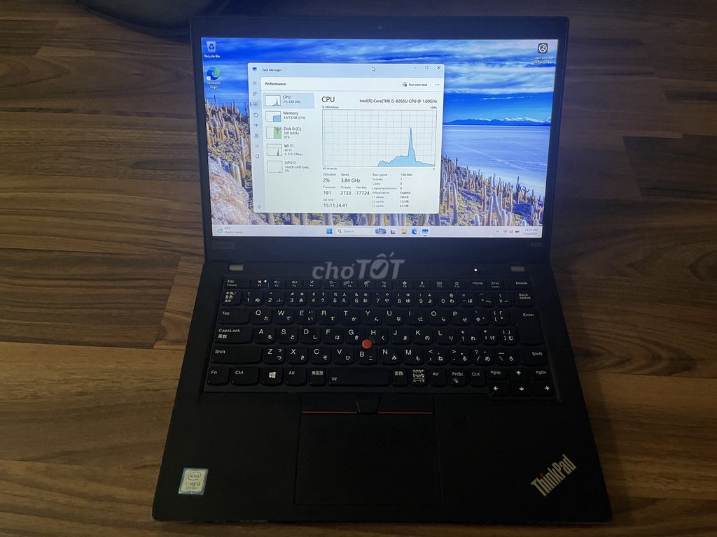 Lenovo Thinkpad X390 i5 8265U 8GB/128GB SSD. Mua bán Laptop tại Quận Nam Từ Liêm Hà Nội được đăng bởi Trada Order hình 1