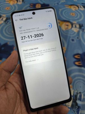 Tecno Pova 7 256GB Bạc