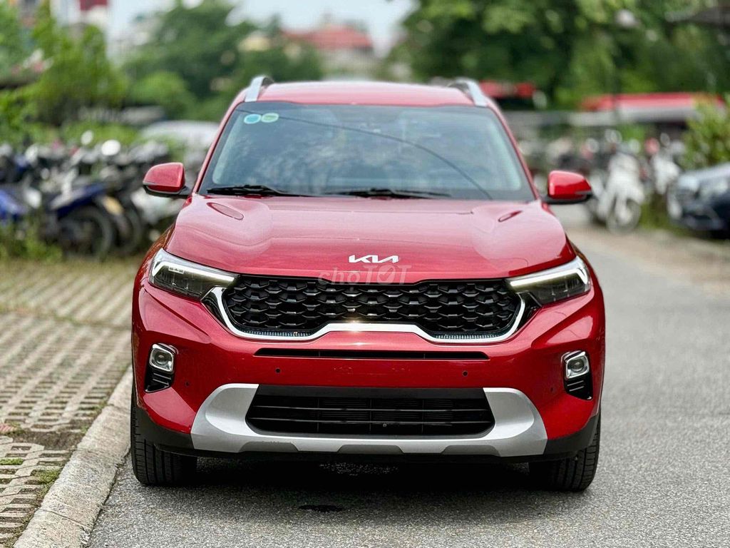 Kia Sonet Luxury 1.5 AT màu đỏ - 10.000km. Mua bán Ô tô tại Quận Cầu Giấy Hà Nội được đăng bởi Auto 6666 hình 1