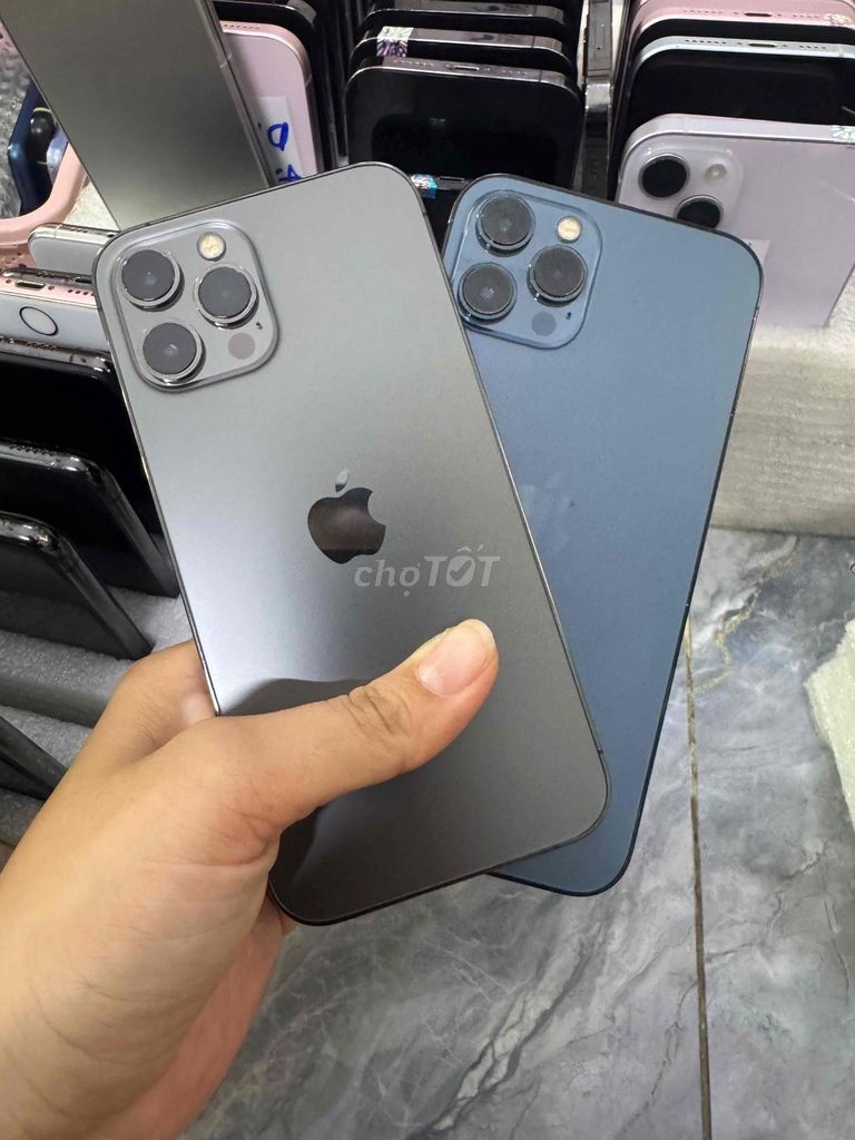 Apple iPhone 12 Pro Max 256GB Xám, Xanh. Mua bán Điện thoại tại Quận 4 Tp Hồ Chí Minh được đăng bởi Phan Pha hình 1