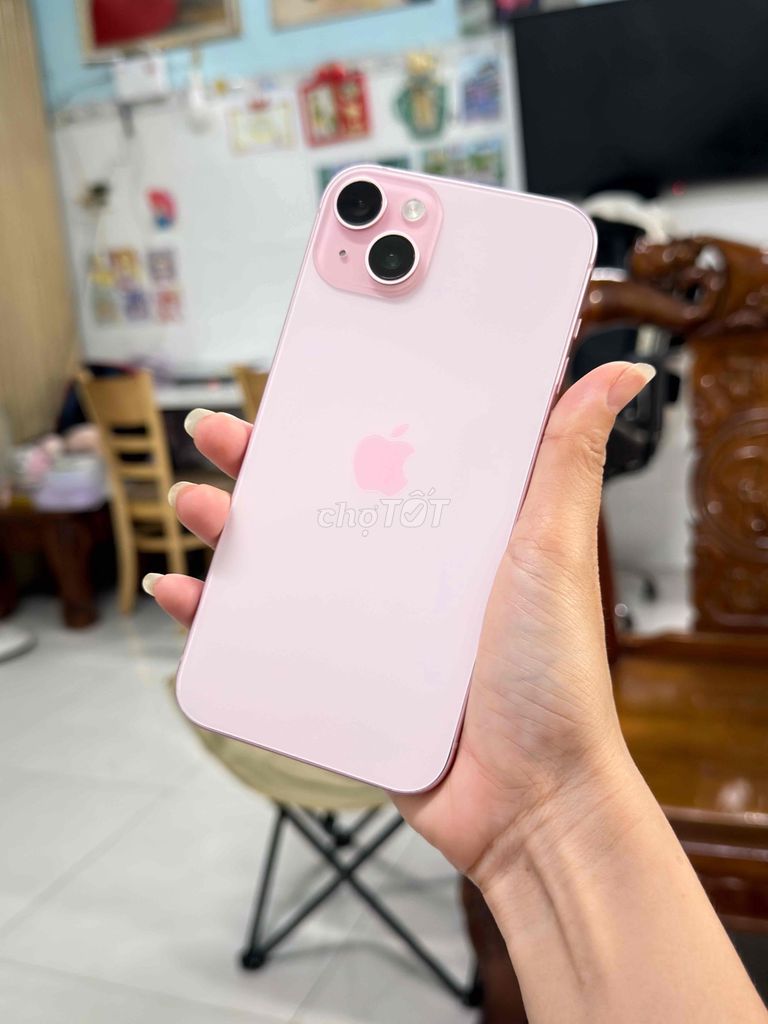 iPhone 15 Plus 128GB Hồng Mỹ. Mua bán Điện thoại tại Thành phố Biên Hòa Đồng Nai được đăng bởi Huỳnh  hình 1