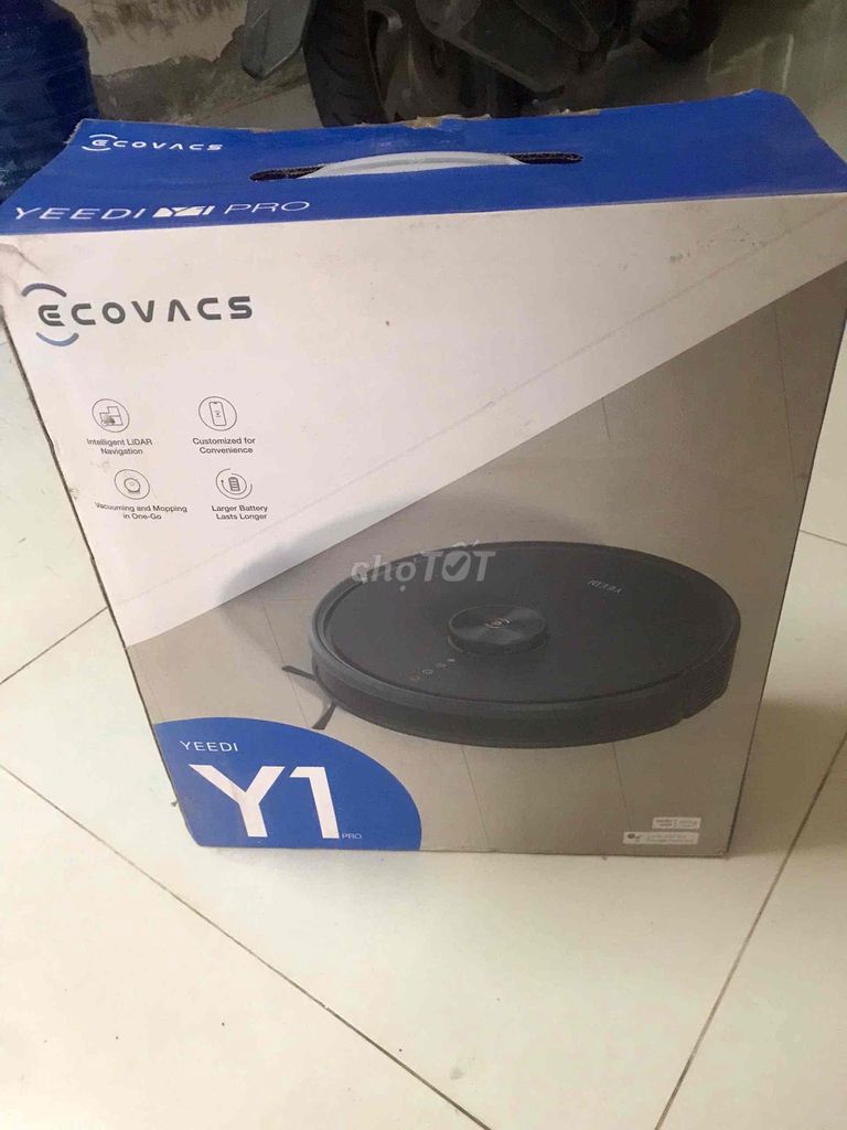 Robot hút bụi Ecovacs Yeedi Y1 Pro Đen. Mua bán Thiết bị vệ sinh, nhà tắm tại Quận 6 Tp Hồ Chí Minh được đăng bởi Phương hình 1
