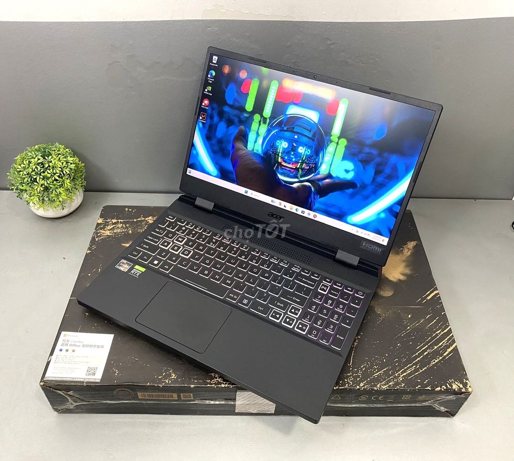 Acer Nitro 5 AN515: R7 6800H/16GB/RTX3050Ti/165Hz. Mua bán Laptop tại Quận Hải Châu Đà Nẵng được đăng bởi TTCenter 484 NÚI THÀNH hình 1
