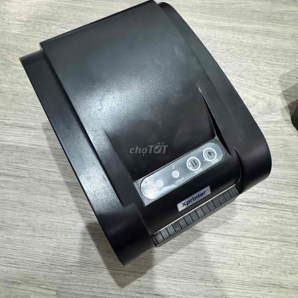 Máy in mã vạch Xprinter 350BM Đen. Mua bán Đồ dùng văn phòng tại Quận Bình Thạnh Tp Hồ Chí Minh được đăng bởi Cửa hàng Thiết bị điện tử QPOS hình 1