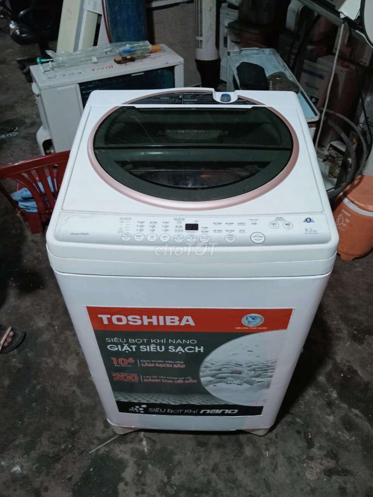 Toshiba 8.2kg như mới. Máy đẹp zin toàn bộ