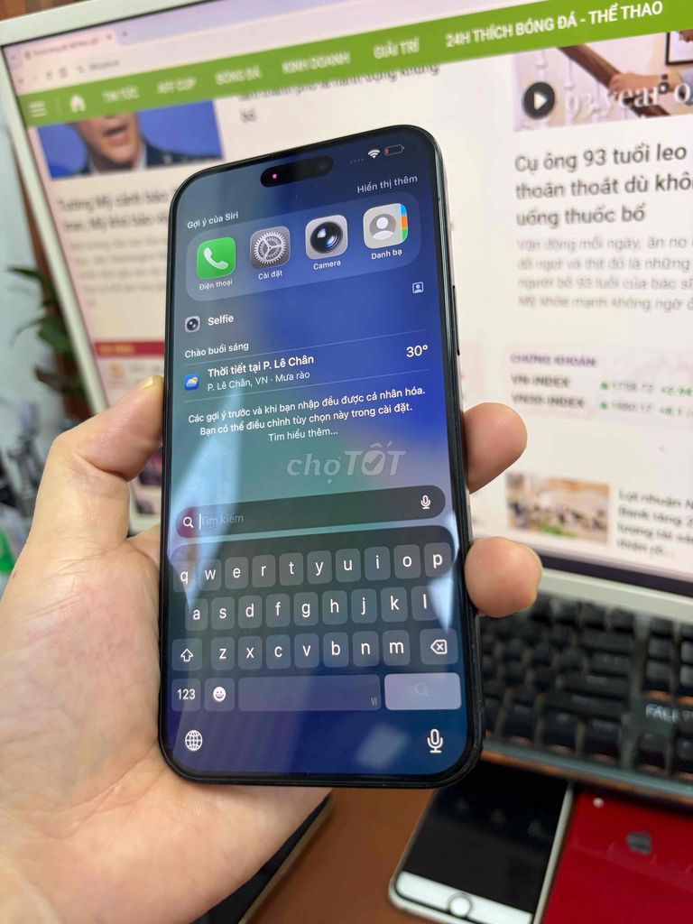 iphone 16plus 128g zin all lock 98% eid 2 sim vl. Mua bán Điện thoại tại Quận Lê Chân Hải Phòng được đăng bởi hoang anh hình 1