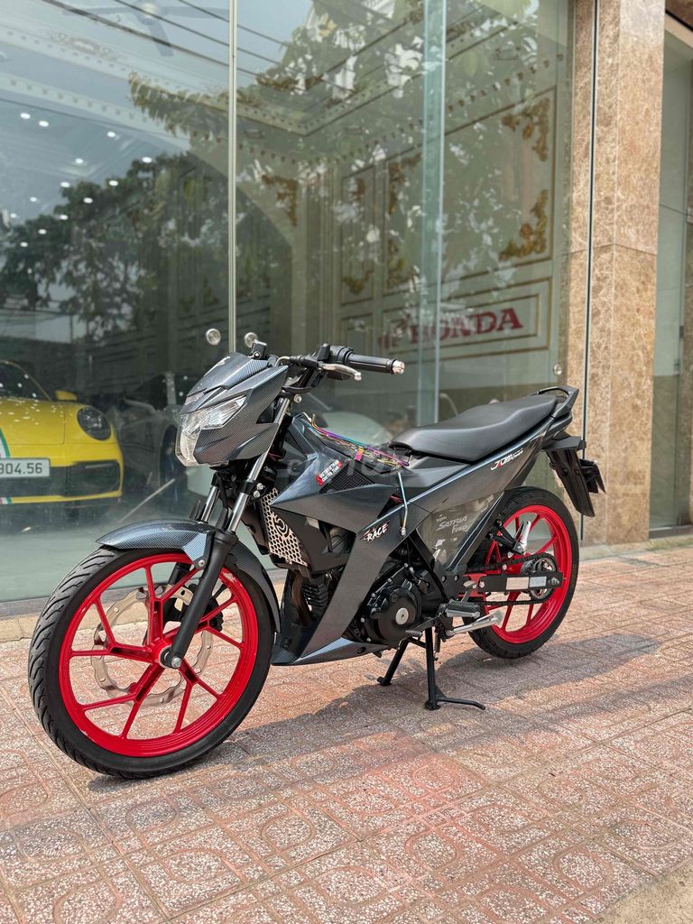 Suzuki Satria 2020 Đen Đỏ Zin êm. Mua bán Xe máy tại Thành phố Dĩ An Bình Dương được đăng bởi Trần Trọng hình 1