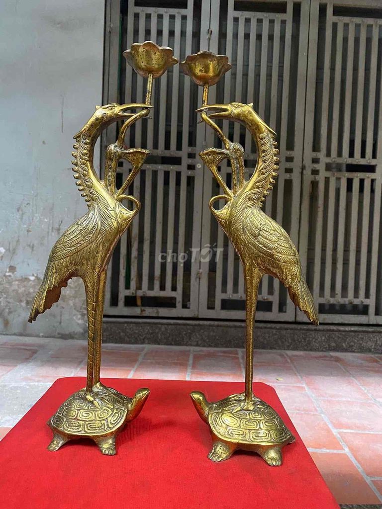 Đồ thờ cúng Đồng Vàng đồng 40cm. Mua bán Đồ sưu tầm, đồ cổ tại Huyện An Dương Hải Phòng được đăng bởi Dung hình 1