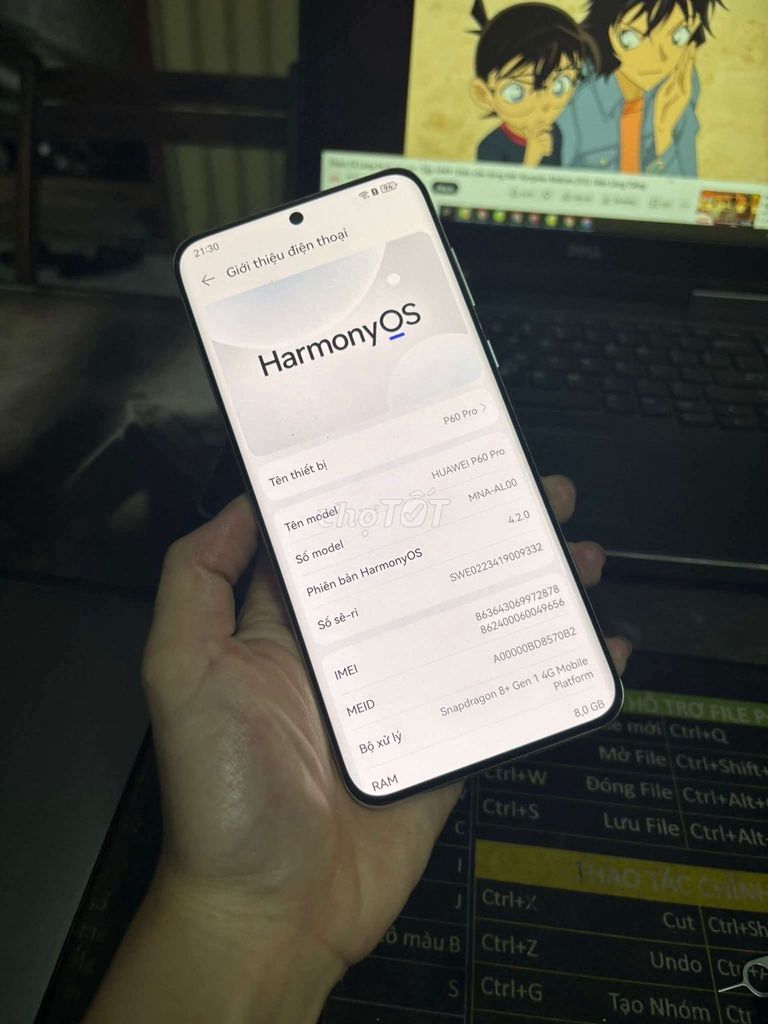 Huawei P60 Pro nhận gl lên xuống. Mua bán Điện thoại tại Quận 12 Tp Hồ Chí Minh được đăng bởi Huy Vư hình 1