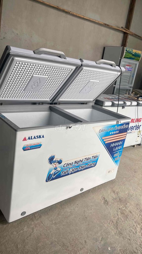 Tủ đông Alaska 500L 2 ngăn đông mát xài ok. Mua bán Tủ lạnh tại Quận Tân Phú Tp Hồ Chí Minh được đăng bởi Thu Huyền hình 1