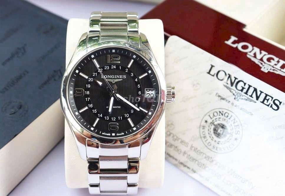 ĐH Nam Longines Conquest Classic 4 kim mới đẹp