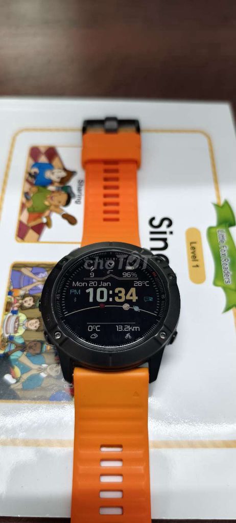 Garmin Fenix 6X Saphire, mới 99%, pin trên 10 ngày