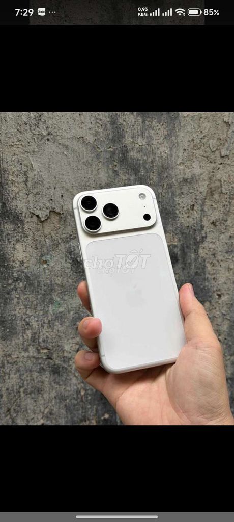 Apple iPhone 17 Pro Max 256GB Bạc Mới 100%. Mua bán Điện thoại tại Quận 7 Tp Hồ Chí Minh được đăng bởi Đăng Quân hình 1