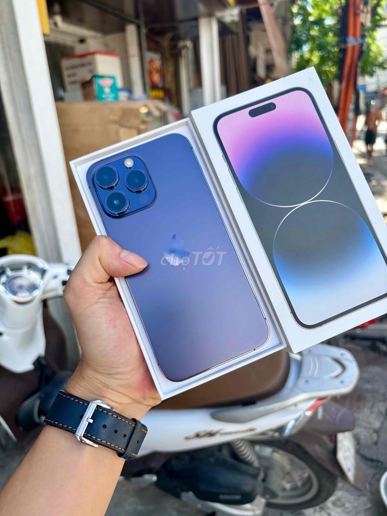 Apple iPhone 14 Pro Max 256GB Tím Vn Fullbox. Mua bán Điện thoại tại Quận Đống Đa Hà Nội được đăng bởi Quý Hoàng hình 1
