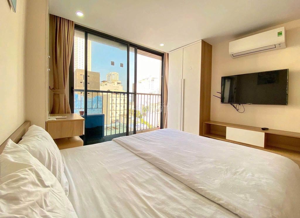 Furnished 1-bedroom with sea-view balcony on An Thượng 36 — photo 1