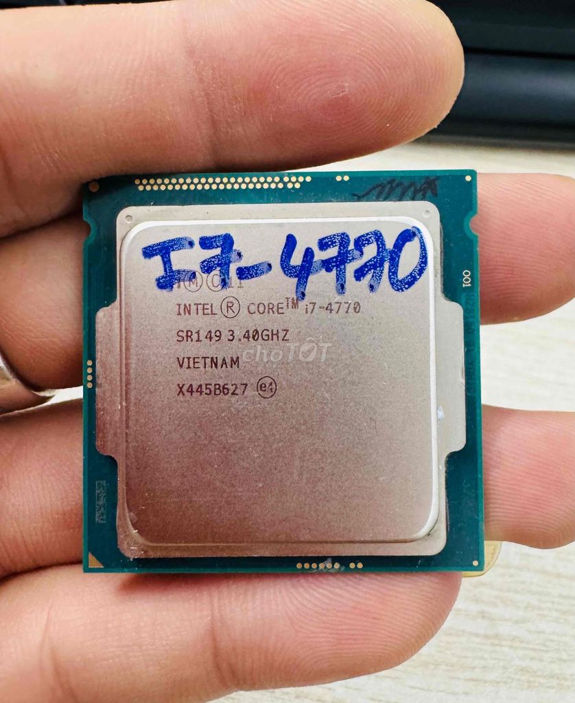 CPU Intel Core i7 4770 3.40GHz. Mua bán Linh kiện (RAM, Card...) tại Quận 12 Tp Hồ Chí Minh được đăng bởi Anh Tuan hình 1