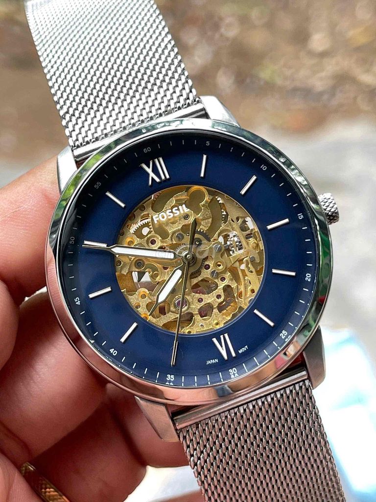 đồng hồ Fossil automatic Skeleton