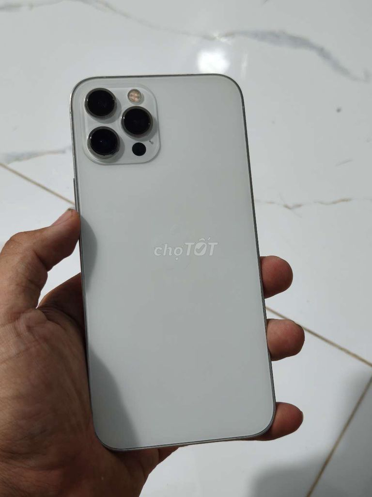 iPhone 12 Pro Max 128GB Bạc Đã sử dụng. Mua bán Điện thoại tại Thành phố Buôn Ma Thuột Đắk Lắk được đăng bởi Dũng Nguyễn hình 1