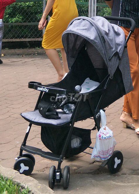 Xe đẩy SEEbabay Xám Vải Kim loại. Mua bán Mẹ và bé tại Quận 3 Tp Hồ Chí Minh được đăng bởi Dac Khai hình 1