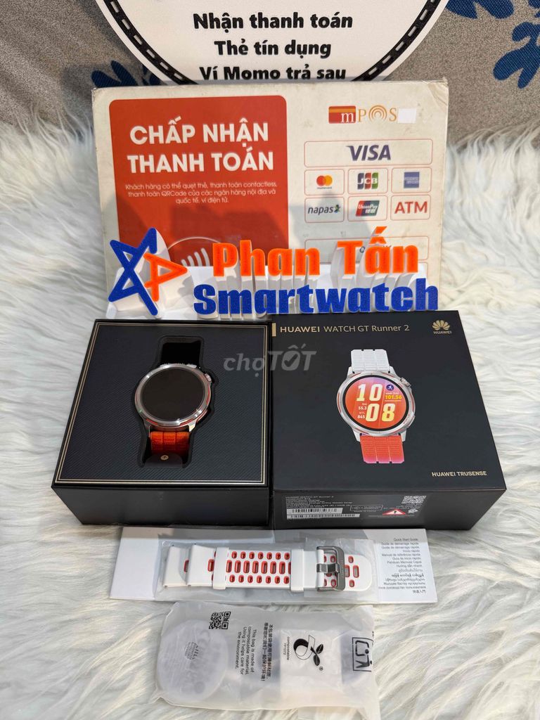 Huawei Watch GT Runner 2 Cam bh 7/7/2028 full box. Mua bán Thiết bị đeo thông minh tại Quận Tân Phú Tp Hồ Chí Minh được đăng bởi Phan Tấn SmartWatch hình 1
