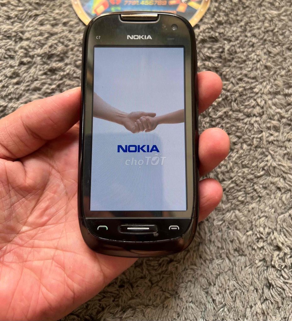C7 Black Made in Korea xách tay zin all. Mua bán Điện thoại tại Quận Bình Thạnh Tp Hồ Chí Minh được đăng bởi Trùm Nokia Cổ SG hình 1