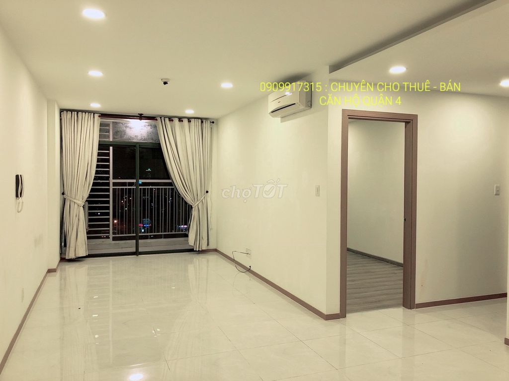 Cho Thuê Căn Hộ 2PN Diện Tích 80m2 NTCB Dính Tường