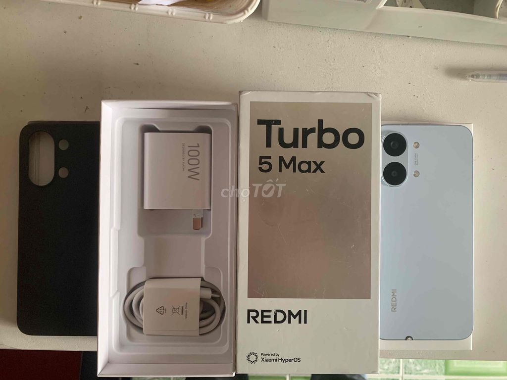Xiaomi Redmi Turbo 5 Max 256GB Xanh đẹp 99,9%. Mua bán Điện thoại tại Quận 12 Tp Hồ Chí Minh được đăng bởi Bùi Quốc Thức hình 1