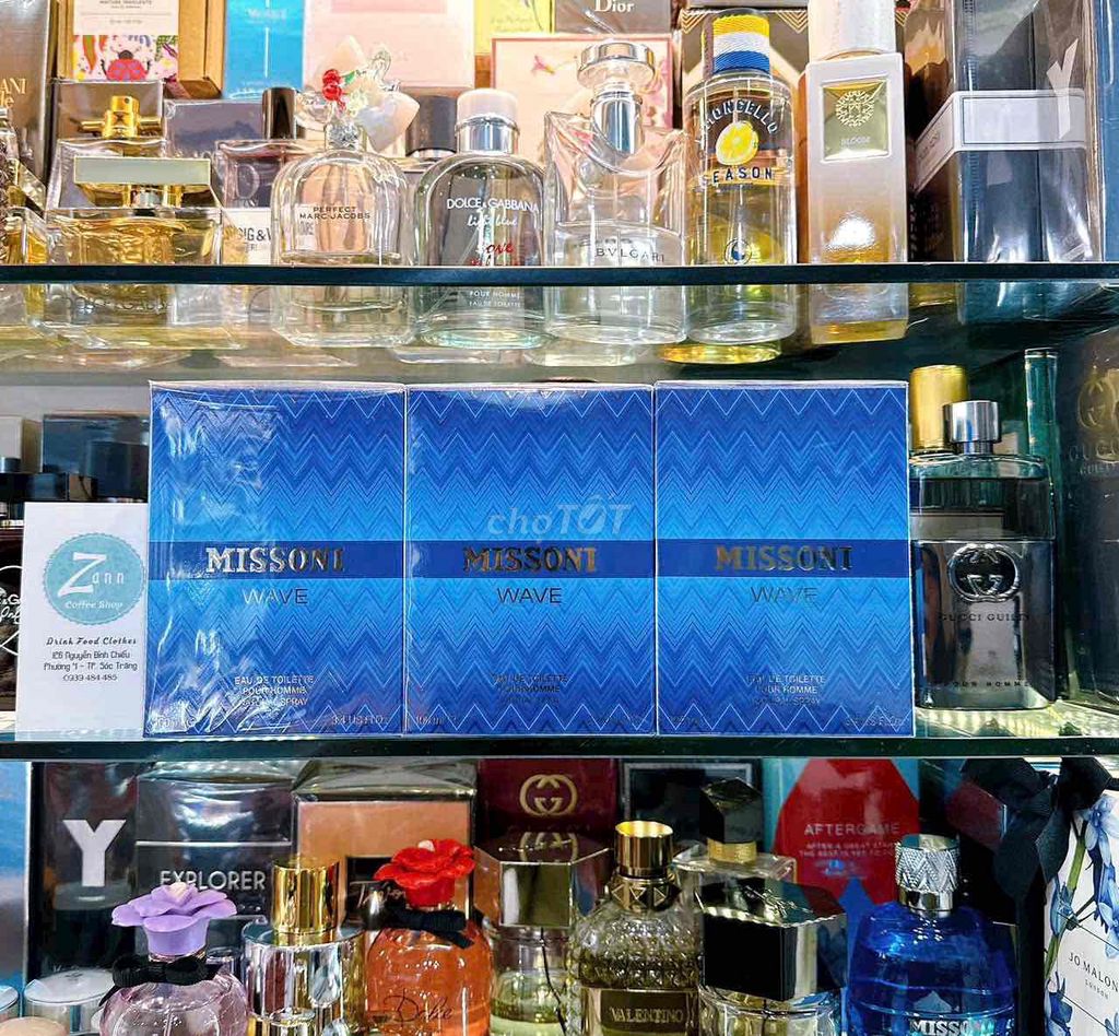 Missoni Wave Nam chiết 10ml. Mua bán Nước hoa tại Thành phố Sóc Trăng Sóc Trăng được đăng bởi Vanvan hình 1