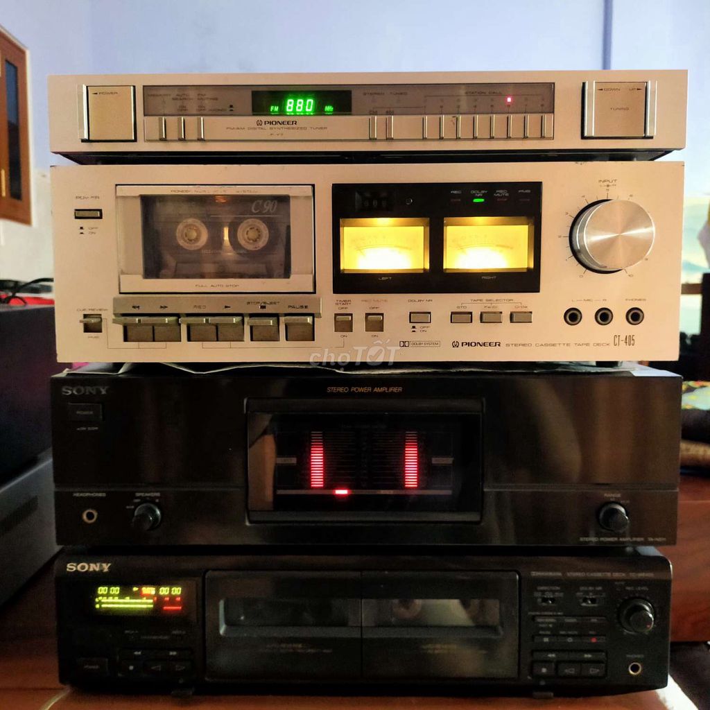 Đẩy Power Sony tặnG Tape deck Sony. Mua bán Tivi, Âm thanh tại Quận Liên Chiểu Đà Nẵng được đăng bởi Loa Quyền chuyên bộ tứ  hình 1