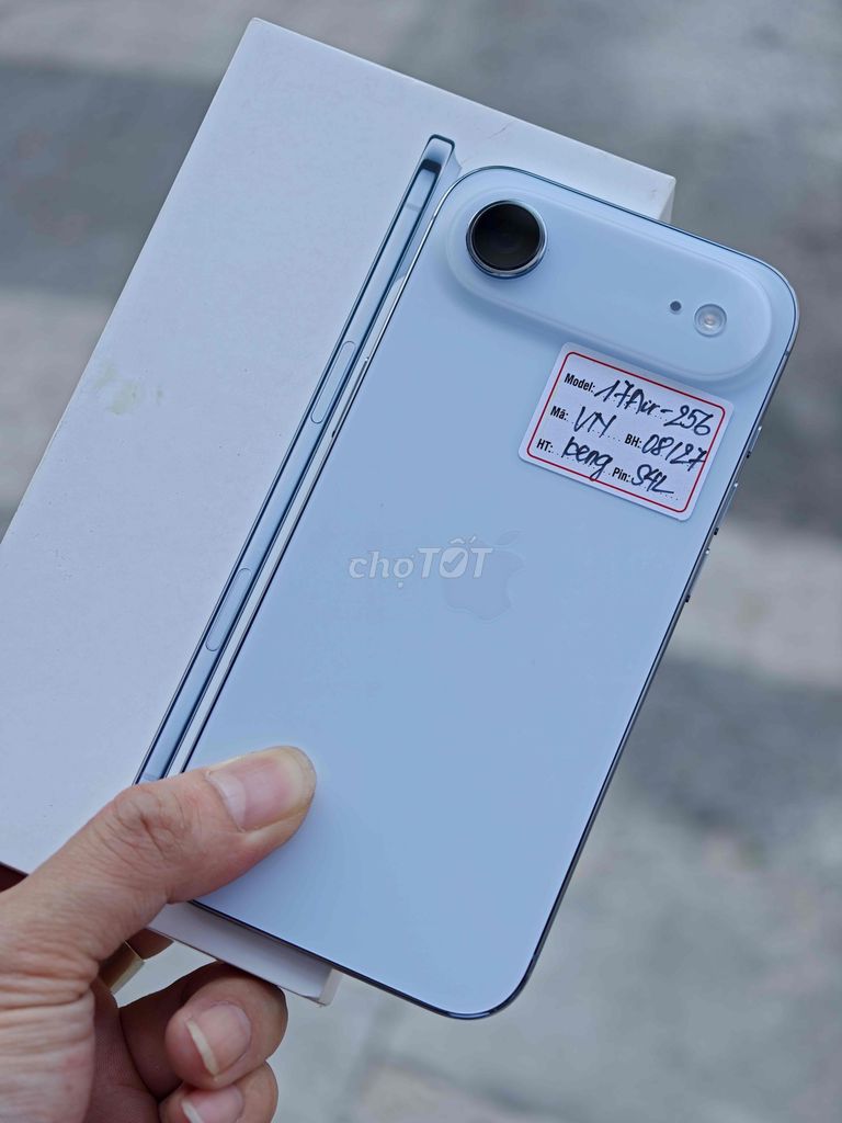 iphone Air-256gb Blue Vn Likenew Sạc 4L bh 8/2027. Mua bán Điện thoại tại Quận Đống Đa Hà Nội được đăng bởi Quý Hoàng hình 1
