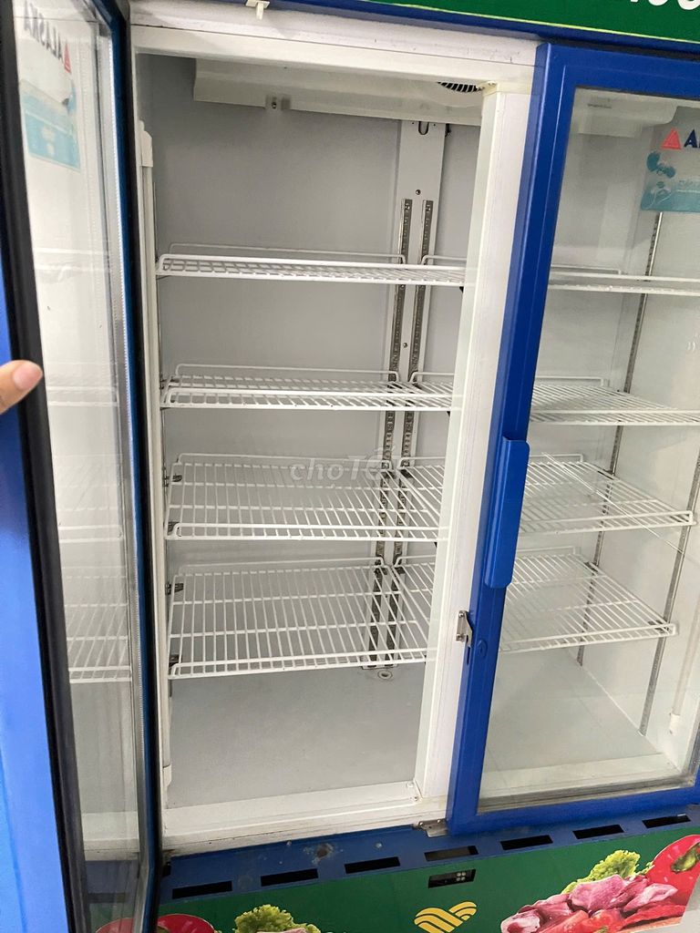Tủ mát Alaska Xanh Trắng Kính Kim loại. Mua bán Tủ lạnh tại Quận 11 Tp Hồ Chí Minh được đăng bởi Ngọc Trân hình 1