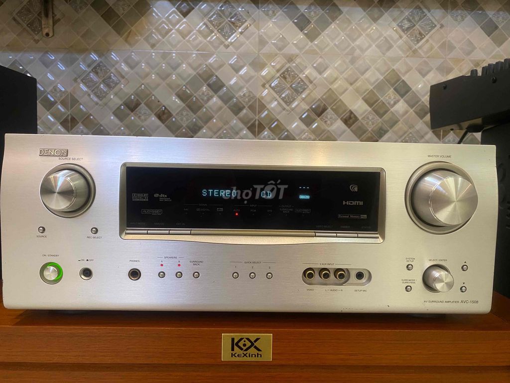 Bộ khuếch đại AV Denon AVC-1508 Bạc. Mua bán Tivi, Âm thanh tại Quận Gò Vấp Tp Hồ Chí Minh được đăng bởi Trung Nguyen hình 1
