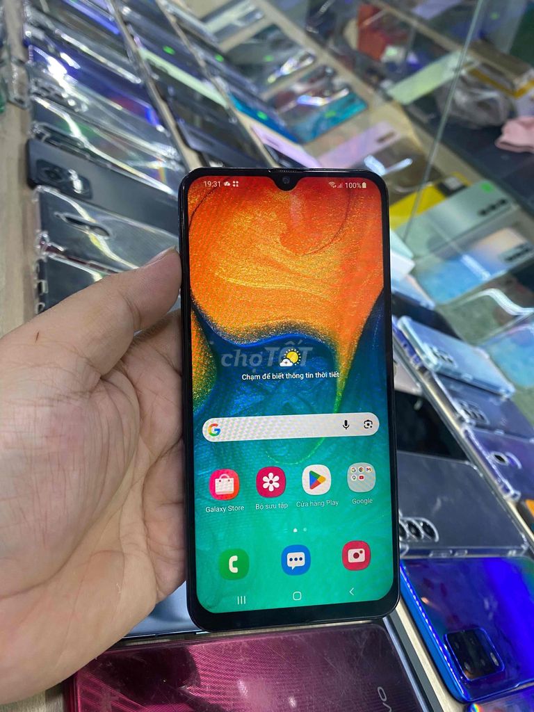 Samsung A30 Xanh Đã qua sử dụng. Mua bán Điện thoại tại Thành phố Bến Tre Bến Tre được đăng bởi Điện thoại Bến Tre giá rẻ hình 1