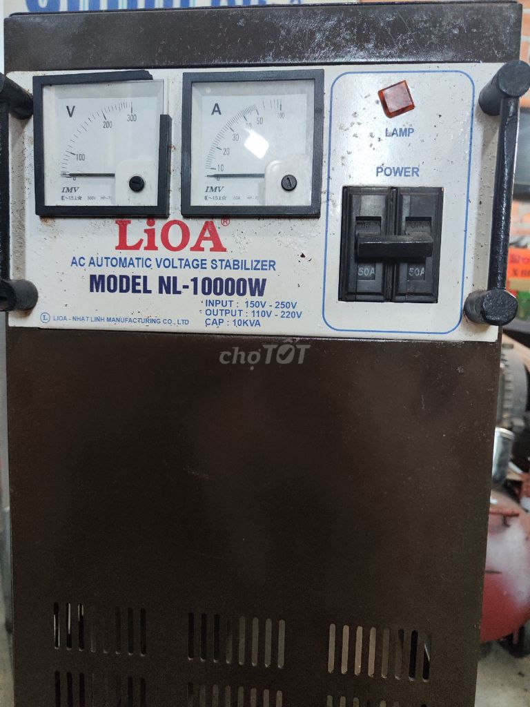Ổn áp Lioa 10kva đời đầu 100% hoạt động tốt. Mua bán Đồ chuyên dụng, Giống nuôi trồng tại Thành phố Thủ Đức Tp Hồ Chí Minh được đăng bởi Đợi Ai N2N hình 1