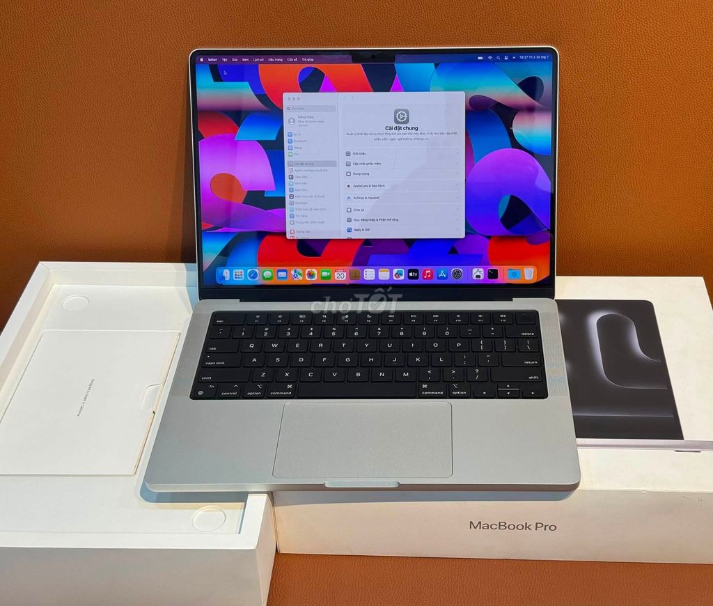 Macbook Pro 14 inch M4 pro 24G/512GB chính hãng VN. Mua bán Laptop tại Quận Tân Bình Tp Hồ Chí Minh được đăng bởi Nguyễn Chí Ái hình 1